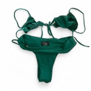 Vincija Green Bikini Set
